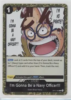 2025 One Piece Card Game: A Fist of Divine Speed OP11 Koby #OP11-099 nr2 - Image 1