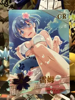 Rem Re:Zero | CR-10 | Charm of Goddess | Goddess Story Waifu Card, Doujin - Image 1