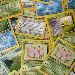Pokemon Card Lot / 50 Basic Cards Mint To NM / Random No DUPLICATES - Image 1