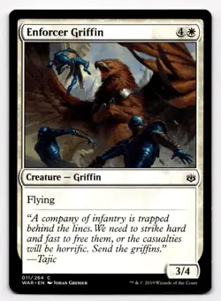 Enforcer Griffin War of the Spark 011/264 MTG Magic The Gathering - Image 1