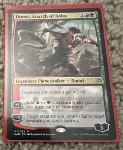 MTG - Domri, Anarch of Bolas - War of the Spark - NM - Image 1
