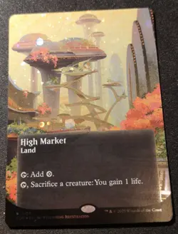 High Market - Galaxy Foil - Borderless - EOS - MTG - EN - NM - 0153 - Image 1