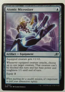 Atomic Microsizer *Uncommon* Magic MtG x1 Edge of Eternities - Image 1