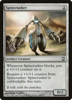 Spincrusher NM/M Darksteel Artifact Creature Mtg Magic English Regular Uncommon - Image 1