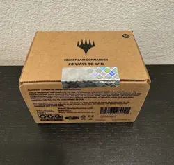 MTG Secret Lair 20 Ways to Win Commander Deck - New Sealed Magic Gathering Foil - Image 1
