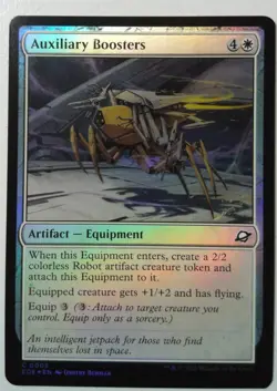 Auxiliary Boosters *FOIL Common* Magic MtG x1 Edge of Eternities - Image 1