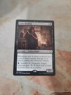 Grim Hireling Commander Adventures In The Forgotten Realm MTG NM - Image 1