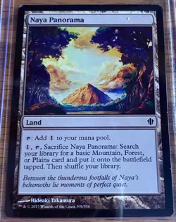 Magic the Gathering MTG Naya Panorama (308) Commander 2013 LP - Image 1