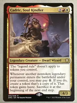 MTG / Cadric, Soul Kindler / DMC / #010 / Regular / Rare / NM - Image 1