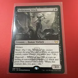 Sedgemoor Witch x1 Strixhaven: School of Mages Magic the Gathering MTG NM - Image 3