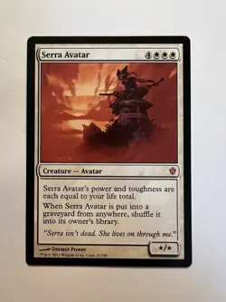 Serra Avatar - MTG Commander 2013 - NM - Image 1