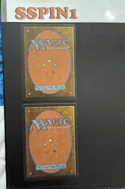 MTG Signed Psychic Venom, Spell Blast, Brian Snoddy Revised - Image 2