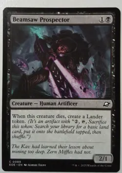 Beamsaw Prospector *PLAYSET* Magic MtG x4 Edge of Eternities - Image 1