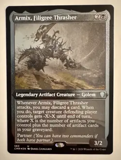 Armix Filigree Thrasher - Foil Etched, Commander Legends x1 - MTG Magic Card - Image 1