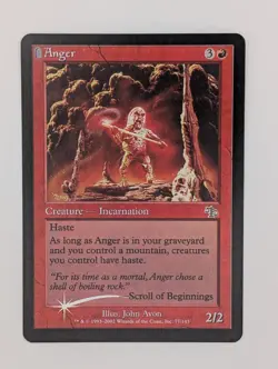 Anger *Foil* - Excellent - Judgment - MTG - Image 1