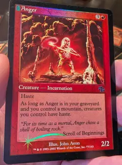Anger *Foil* - Excellent - Judgment - MTG - Image 3