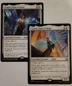 Giada, Font of Hope MTG FDN or SNC RARE NM 1x Angel Mana Dork MonoWhite - Image 1