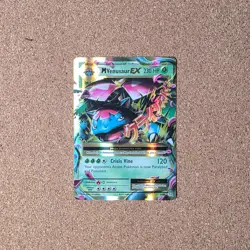 NM M Venusaur EX 2/108 Evolutions Holo Pokemon Card - Image 1