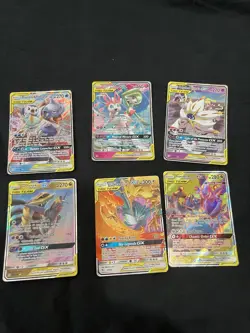 Pokemon Tag Team Gx Lot Of 6 - Conditions Vary - Read Description! - Image 1