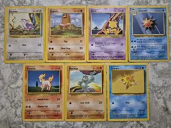 7x WOTC Vintage Pokemon Bundle | Pokemon TCG Base Set - Image 1