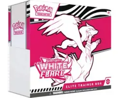 Pokemon Scarlet and Violet White Flare Elite Trainer Box - Image 1