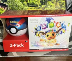 POKEMON ELITE TRAINER BOX PRISMATIC EVOLUTIONS SAMS CLUB BUNDLE - Image 1