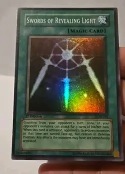 YUGIOH SWORDS OF REVEALING LIGHT ULTRA LOB-101 1ST EDITION LIGHT PLAYED - Image 3