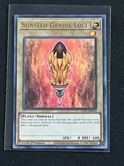 Sunseed Genius Loci GFTP-EN014 YuGiOh Ghosts From the Past - Image 1