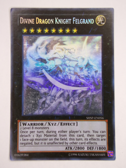 Yugioh / Divine Dragon Knight Felgrand / SHSP-EN056 / Ghost Rare / Unlimited Ed/ - Image 1