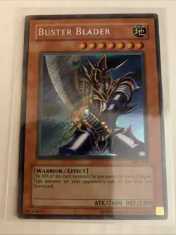 PL - Yugioh Buster Blader BPT-008 2003 Collector's Tin - Secret Rare - Image 1