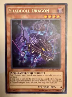 Shaddoll Dragon - DUEA-EN026 - Rare - 1st Edition x1 Yugioh LP - Image 1