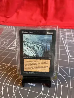 Vintage 1995 MTG Ice Age Koskun Falls Card NM - Image 3