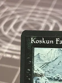 Vintage 1995 MTG Ice Age Koskun Falls Card NM - Image 2