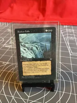 Vintage 1995 MTG Ice Age Koskun Falls Card NM - Image 4