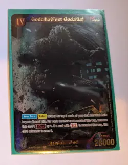 Godzilla Card Game English EBP01-015+ Godzilla(Fest Godzilla) SP - Image 1