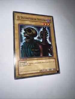 Yu-gi-oh El Decimotercer Sepulcro Trading Card spanish LDD-S014 1st Edition - Image 3