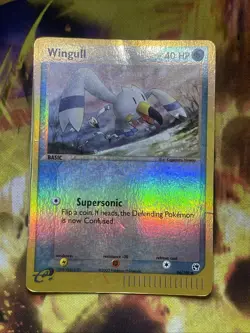2003 POKEMON EX SANDSTORM SET WINGULL REVERSE HOLO CARD 84/100 - Image 1