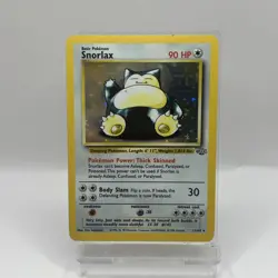 Snorlax 11/64 | Base Set Jungle | Holo Pokemon Card LP - Image 1