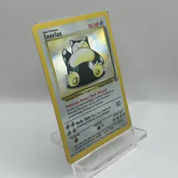 Snorlax 11/64 | Base Set Jungle | Holo Pokemon Card LP - Image 3