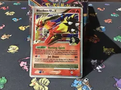 Pokemon TCG Blaziken FB LV.X 142/147 Supreme Victors Holo Rare Pokemon Card - Image 1