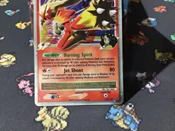 Pokemon TCG Blaziken FB LV.X 142/147 Supreme Victors Holo Rare Pokemon Card - Image 3
