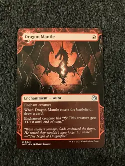 Magic The Gathering MTG - Dragon Mantle - Wilds of Eldraine WOE / WOT - Image 1