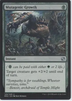 MTG Modern Masters 2015 #149 Mutagenic Growth Lightly played tcg - Image 1