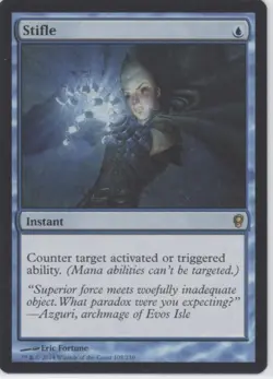 MTG Conspiracy #108 Stifle Lightly played tcg - Image 1