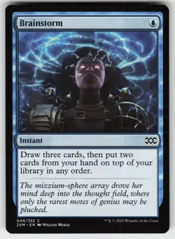 MTG Double Masters #44 Brainstorm Lightly played tcg - Image 1