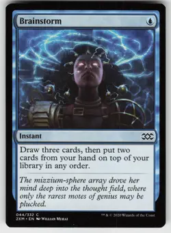 MTG Double Masters #44 Brainstorm Lightly played tcg - Image 1