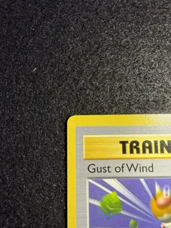 Pokemon Gust of Wind Trainer 93/102 from Base Set 1st Edition in LP+ condition! - Image 3