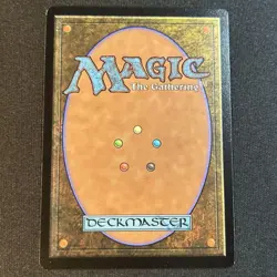 MTG Foil Poroms Silence Magic Card Japanese Sealetter Used - Image 2