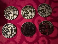 Pokemon Charizard Promo Gold Coin TCG Sword & Shield Astral Jumbo Lot OF 6 - Image 1