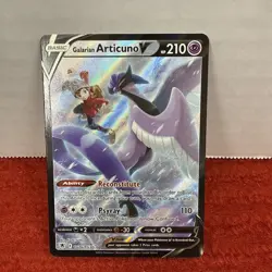 Galarian Articuno V TG16/TG30 Pokemon Astral Radiance Trainer Gallery - Image 1